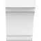 Ekena Millwork 5"W x 8"D x 8"H Standard Aspen Architectural Grade PVC Knee Brace BRCP05X08X08ASP - alternate 4